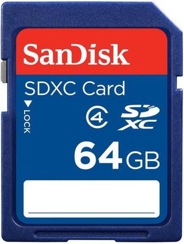 SanDisk SDISK SD 64GB (SD kaart) *Nieuw* beschikbaar voor biedingen