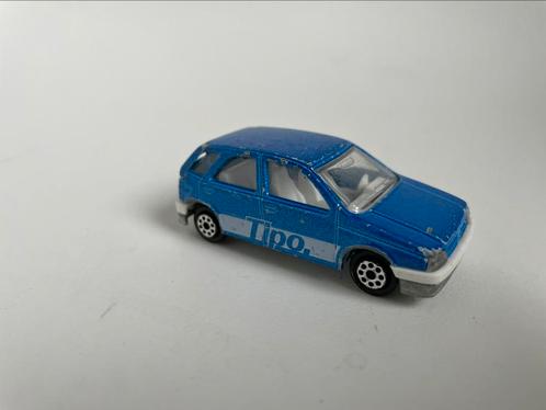 model Fiat Tipo Tipo. blauw, 1/50, Majorette, Hobby en Vrije tijd, Modelauto's | 1:50, Gebruikt, Auto, Majorette, Ophalen of Verzenden