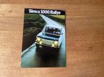 Simca 1000 Rallye Brochure, Ophalen of Verzenden, Gelezen