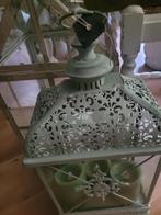 Nieuw sierlijk grijs metalen windlicht, Heikant 21 Kaatsheuvel, Belle Vieille Brocante, Nieuw, Ophalen of Verzenden