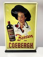 Coebergh Bessen metalen reclamebord (Old Look), Reclamebord, Nieuw, Ophalen of Verzenden, Pand50
