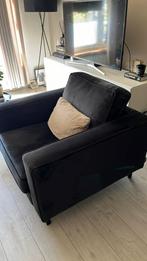woood fauteuil te koop in kleur antraciet!, Minder dan 150 cm, Minder dan 75 cm, Ophalen of Verzenden, Eenpersoons