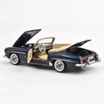Mercedes 190SL 1957 Middle Blue 1:18 Norev, 70-72 avenue de Bohlen 69120 Vaulx-en-Velin, Auto, Norev, Ophalen of Verzenden