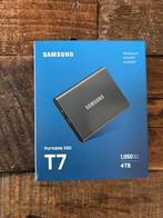 Samsung T7 4TB portable SSD, Computers en Software, Harde schijven, Ophalen of Verzenden, Zo goed als nieuw, Laptop, USB