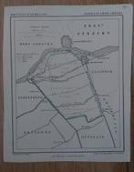 54 / Groot-Ammers Nieuwpoort Schoonhoven Litho uit 1866, Ophalen of Verzenden