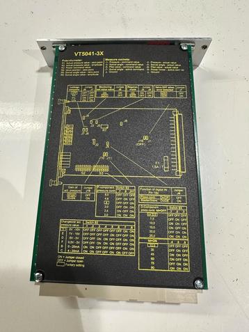 Rexroth VT-5041-30/1-0 Pomp Versterker Regel Kaart beschikbaar voor biedingen