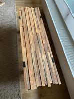 Mangohouten bankje, Huis en Inrichting, Woonaccessoires | Overige, Ophalen, Zo goed als nieuw