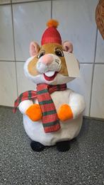 Sneeuwpop hamster knuffel AH nieuw 2025, Albert Heijn, Onbekend, Ophalen of Verzenden, Onbekend