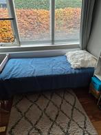 1 persoonsbed met matras, Ophalen, Gebruikt, Eenpersoons, Wit