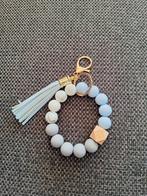 Nieuwe lichtblauwe Tashanger / sleutelhanger, Sieraden, Tassen en Uiterlijk, Overige Accessoires, Ophalen of Verzenden, Nieuw