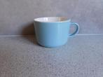 Cappuccinomok 330 ml. Blauw Chicago Hema, Huis en Inrichting, Keuken | Servies, Ophalen of Verzenden, Zo goed als nieuw, Overige stijlen
