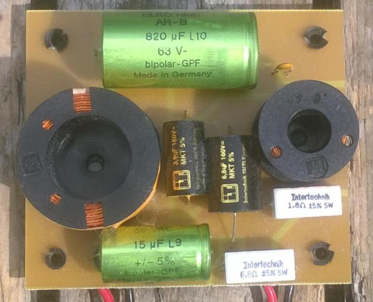 Luidsprekerfilter 2-weg crossover, Prof-Sound 250 Watt, Audio, Tv en Foto, Luidsprekers, Gebruikt, Overige typen, 120 watt of meer