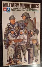 German soldiers at field briefing (winter) - Tamiya 1/35, Verzenden, Zo goed als nieuw, 1:35 tot 1:50, Figuur of Figuren