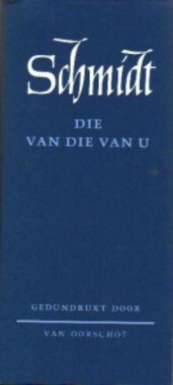 Die van die van u van Annie M.G. Schmidt (1984) beschikbaar voor biedingen