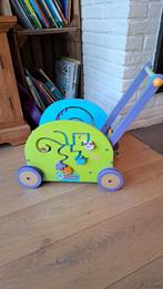 Houten Loopwagentje voor Baby's, Ophalen of Verzenden, Zo goed als nieuw, Overige typen, Met wieltjes