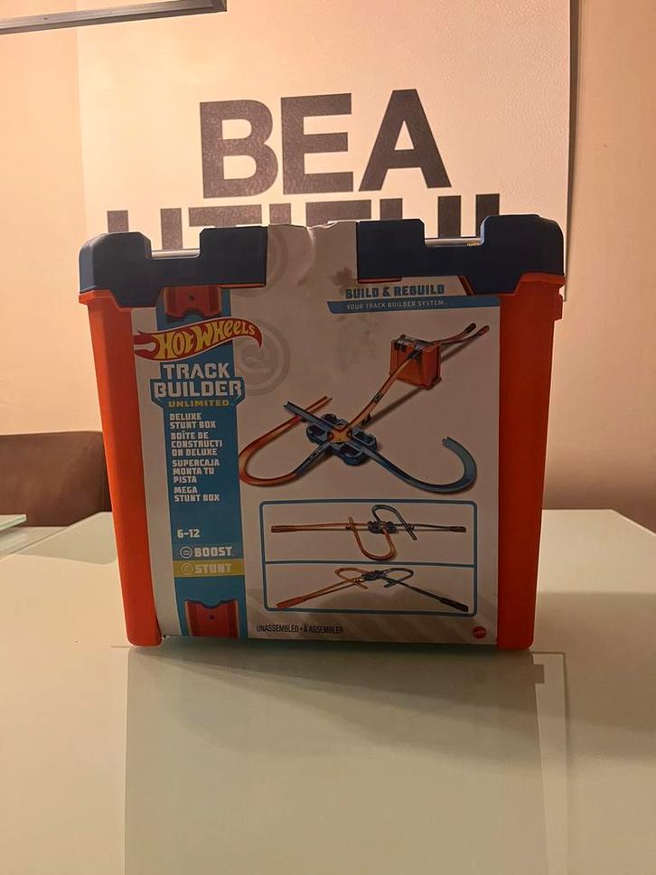 Hot Wheels Track Builder Deluxe Stunt Box – Nieuw, Kinderen en Baby's, Speelgoed | Racebanen, Nieuw, Racebaan, Handmatig, Hot Wheels