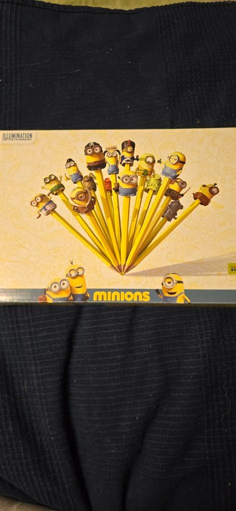 Minions Potloodfiguren Set, Verzamelen, Supermarktacties, Albert Heijn, Ophalen of Verzenden