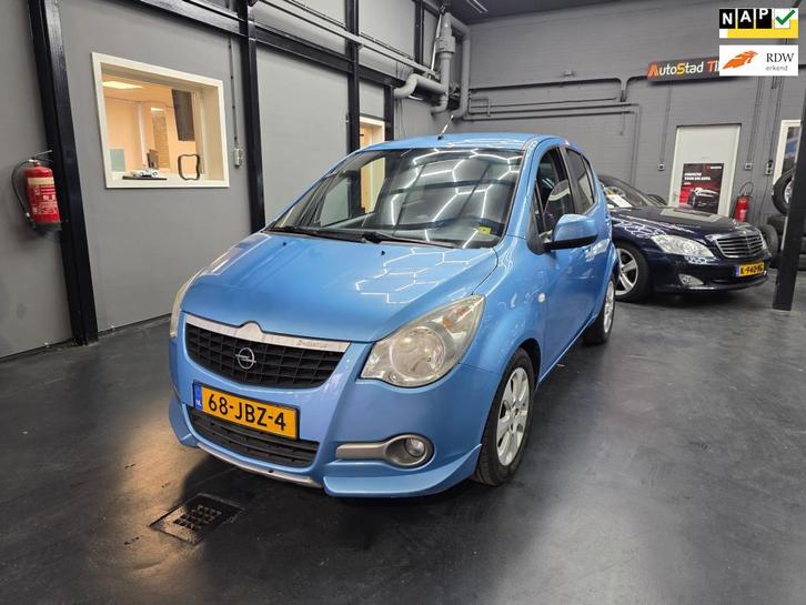 Opel Agila 1.2 Enjoy NAP!, Auto's, Opel, Bedrijf, Te koop, Agila, ABS, Airbags, Airconditioning, Boordcomputer, Centrale vergrendeling