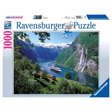 Ravensburger: Noorse Fjord 1000 Stukjes beschikbaar voor biedingen