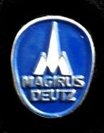 Magirus Deutz- blauw gelakt speld, Nieuw, Transport, Speldje of Pin, Verzenden