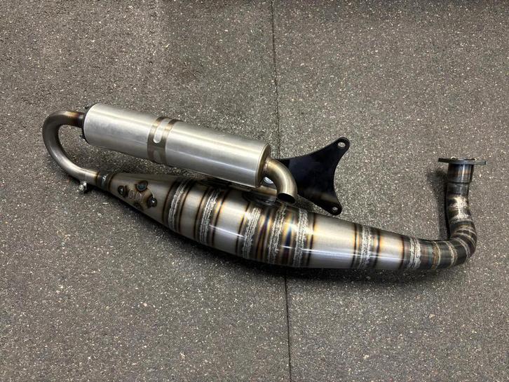 DDL Tuning uitlaat Minarelli hori 70cc (test model) OP=OP, Fietsen en Brommers, Brommeronderdelen | Scooters, Nieuw, Yamaha, Uitlaat