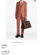 Etro colbert maat 54 peach perfecte staat, Maat 52/54 (L), Oranje, Ophalen of Verzenden, Zo goed als nieuw