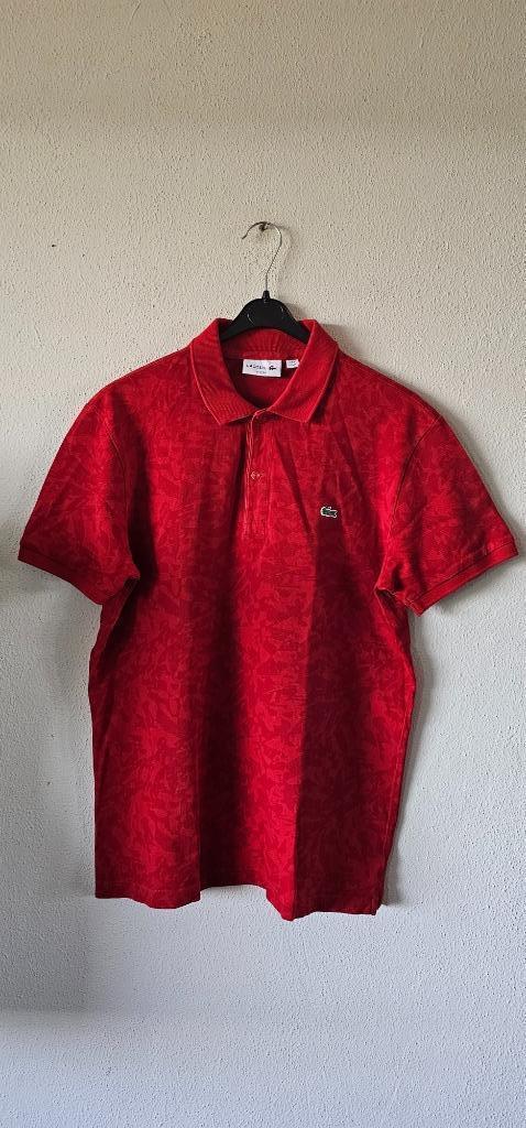 rode polo van Lacoste maat L (9525), Kleding | Heren, Polo's, Rood, Verzenden