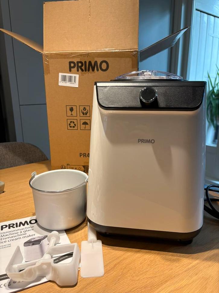 IJsmachine Primo PR401IM, Witgoed en Apparatuur, IJsmachines, Zo goed als nieuw, Ophalen