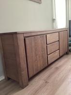 Eiken dressoir, Ophalen, Gebruikt, 25 tot 50 cm, 200 cm of meer