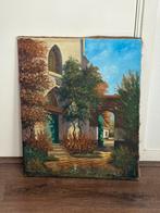 Schilderij olieverf op linnen, Ophalen of Verzenden