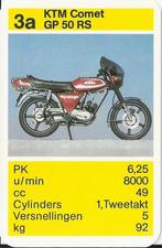 B67 bromfiets kaartje 3a ktm comet gp 50 rs, Verzamelen, Ophalen of Verzenden, Zo goed als nieuw, Motoren