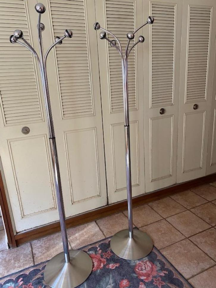 2 luxe staande kapstokken en div woonaccessoires, Huis en Inrichting, Woonaccessoires | Kapstokken, 150 tot 200 cm, Hout, Ophalen