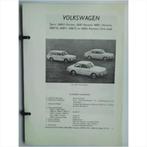 Volkswagen 1600 Vraagbaak losbladig 1967-1970 #3 Nederlands, Boeken, Auto's | Boeken, Gelezen, Volkswagen, Ophalen of Verzenden