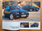 Alfa Romeo GTV Edizione Sportiva brochure, Alfa Romeo, Ophalen of Verzenden, Zo goed als nieuw