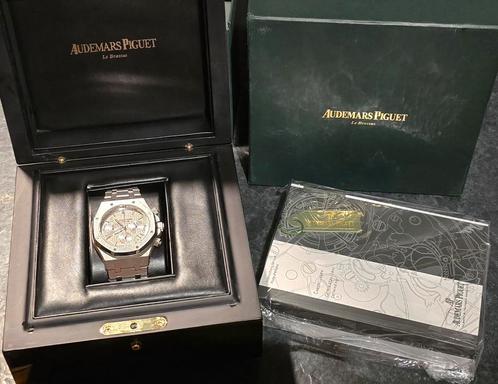 audemars piguet, Sieraden, Tassen en Uiterlijk, Horloges | Heren, Zo goed als nieuw, Overige merken, Staal, Staal, Ophalen