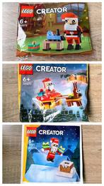 3 Nieuwe LEGO Creator Sets Kerstman in ongeopende verpakking, Ophalen of Verzenden, Nieuw, Complete set, Lego