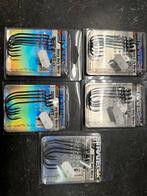 6 pakjes Strategik Worm haken maat 5/0, Watersport en Boten, Hengelsport | Algemeen, Haak, Nieuw, Ophalen of Verzenden, Nvt