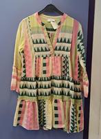 Devotion Twins tuniek jurk roze groen patroon maat M-L 49009, Kleding | Dames, Jurken, Maat 38/40 (M), ., Ophalen of Verzenden