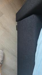 Zwarte boxspring, Huis en Inrichting, Slaapkamer | Boxsprings, Ophalen, Tweepersoons, 140 cm, Zo goed als nieuw