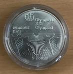 Canada - 5 Dollar Montreal 1976 - Fencing, Verzenden, Noord-Amerika, Losse munt, Zilver