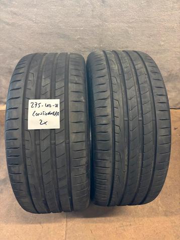 2x 275-40-21- Continental of Michelin SUV - Zomerbanden beschikbaar voor biedingen