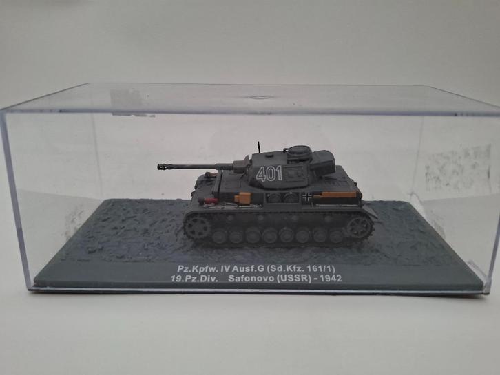 Deagostini Panzer IV Ausf.G, Hobby en Vrije tijd, Modelbouw | Auto's en Voertuigen, Nieuw, Tank, 1:50 of kleiner, Overige merken