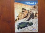 Nissan Terrano II + bijlage Technische gegevens (1997), Ophalen of Verzenden, Nieuw, Nissan