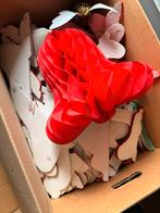 Kerstdecoratie kerstklokken papier diverse afmetingen., Diversen, Kerst, Ophalen of Verzenden, Gebruikt