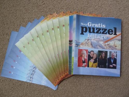 30 x de Story puzzel bijlage, Hobby en Vrije tijd, Denksport en Puzzels, Zo goed als nieuw, Ophalen of Verzenden