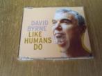 David Byrne - Like Humans Do Maxicd, Rock en Metal, Ophalen of Verzenden, Maxi-single, Zo goed als nieuw