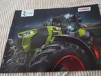 Een claas Axion 9,450 trekker poster, Verzenden, Nieuw, Folder