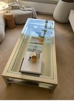 Eichholtz salontafel 200x80, Huis en Inrichting, Tafels | Salontafels, Ophalen, 50 tot 100 cm, Zo goed als nieuw, Glas