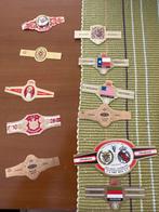 Verzameling oude sigarenbandjes – Willem II & Schimmelpennin, Verzamelen, Rookartikelen, Aanstekers en Luciferdoosjes, Ophalen of Verzenden