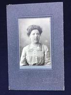 Kabinetfoto, Dame, H.C. de Graaff, Amsterdam, Antieke foto, Ophalen of Verzenden, Voor 1940, Gebruikt, Foto